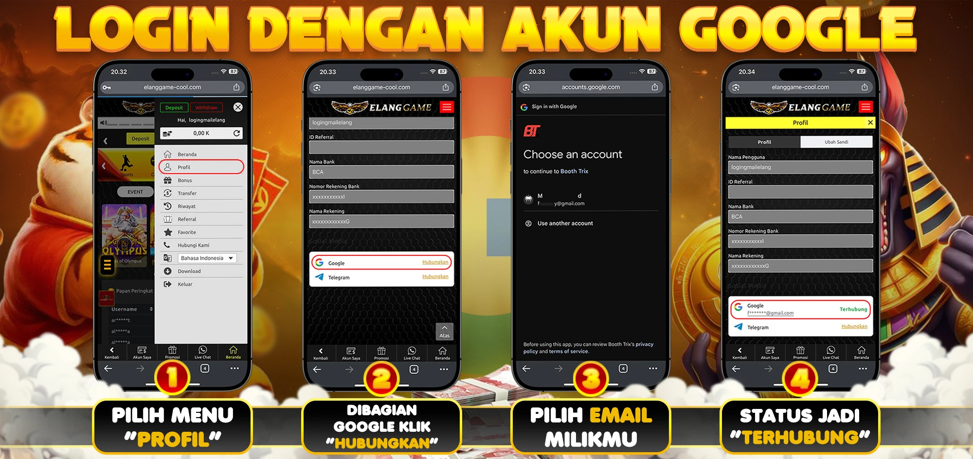 Hubungkan Akun Google
